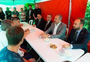 Adalet Bakanı Abdülhamit Gül ve İstanbul Anadolu Cumhuriyet Başsavcısı İsmail