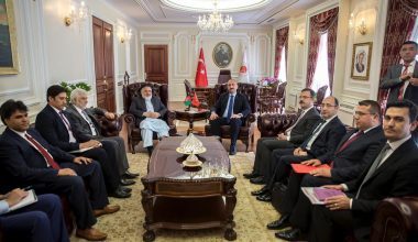 Bakan Gül, Afganistan Adalet Bakanı Enver’i Ağırladı