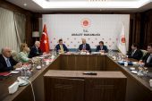 Adalet Bakanı Gül ve T.  Barolar Birliği Başkanı Feyzioğlu Hakimevinde Düzenlenen “Yargı Reformu Strateji Belgesi” Toplantısında Bir Araya Geldi