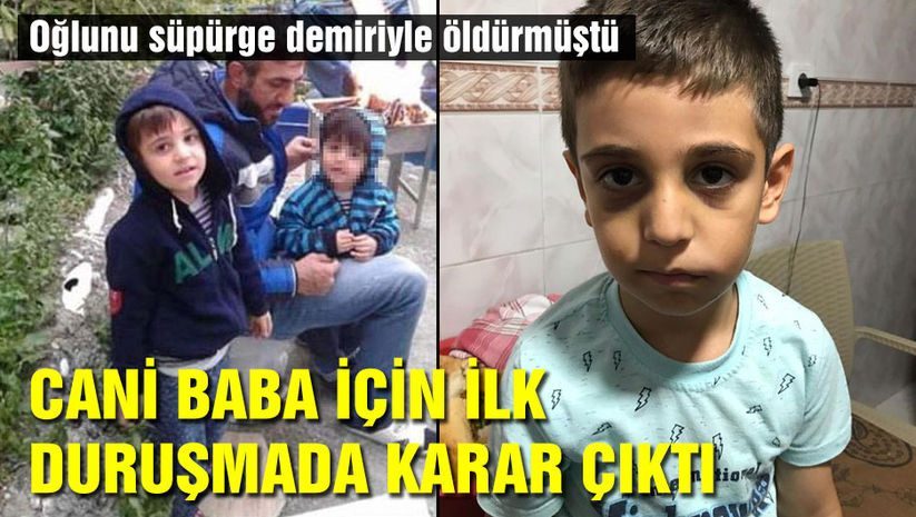 Hatay’ın İskenderun ilçesinde 6 yaşındaki oğlu Mertcan Yılmaz’ı elektrikli süpürgenin