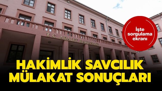 Hakim ve Savcı Adaylarının Sabırsızlıkla Beklediği Sınav Sonuçları Nihayet Açıklandı…