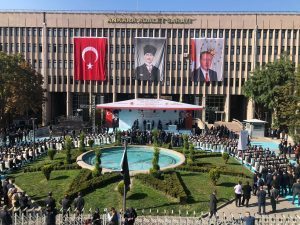 Adalet Bakanı Abdulhamit Gül Ankara’da yeni yapılacak adliye ile birlikte