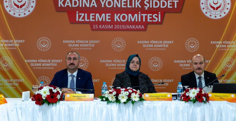 Adalet Bakanı Abdulhamit Gül, Kadına Yönelik Şiddet İzleme Komitesi Toplantısına Katılım Sağladı