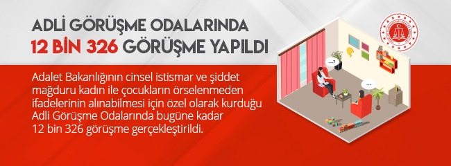 Adalet Bakanlığının cinsel istismar ve şiddet mağduru kadın ile çocukların