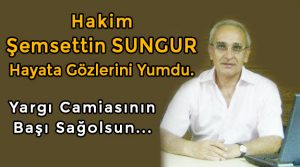 Uşak Adalet Sarayı İş Mahkemesi’nde Hakimlik görevini yürütmekte olan 64