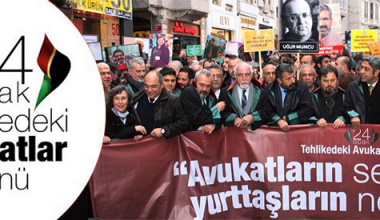 İstanbul Barosu’ndan “Bugün Tehlikedeki Avukatlar Günü” Mesajı