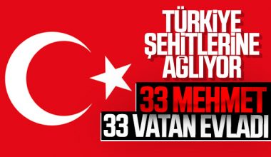 Türkiye Şehitlerine Ağlıyor