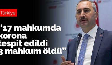 Adalet Bakanı Gül, Cezaevlerindeki Son Durumu Açıkladı
