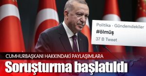 Bugün, başta sosyal medya olmak üzere sosyal medya platformlarında #ölmüş