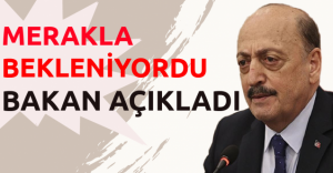 Çalışma ve Sosyal Güvenlik Bakanı Vedat Bilgin, çevrim içi düzenlenen