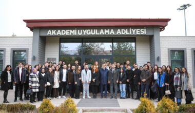 Kırıkkale Üniversitesi Hukuk Fakültesi Öğrencileri, Adalet Akademisi’ni Ziyaret Etti