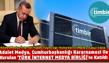Adalet Medya, Türk İnternet Medya Birliği’ne Katıldı